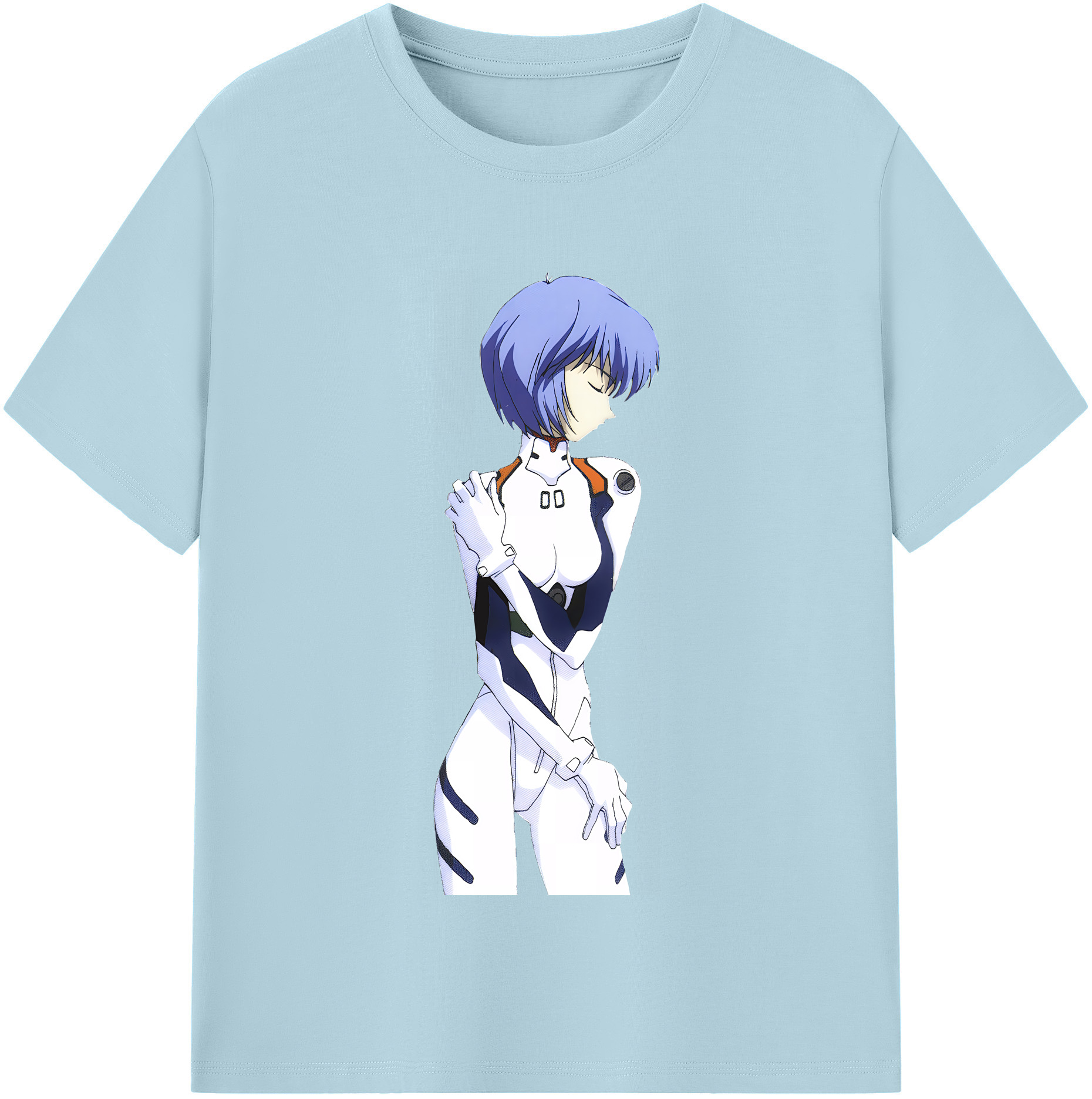 （画像用） EVA 新世紀エヴァンゲリオン 綿100％半袖Tシャツ（フロントプリント）